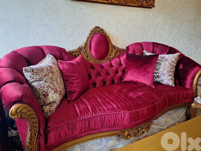 classic salon living room and dining room 1