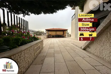 Adma 300m2 | 350m2 Terrace | View | Underground Workshop| RA/IV |