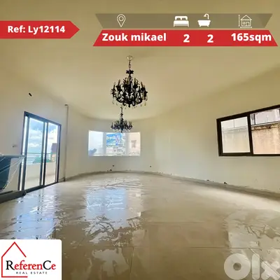 Apartment for sale in zouk mikael شقة في زوق ميكايل للبيع