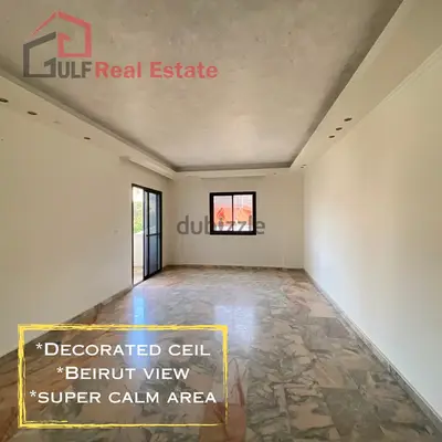 Apartment for sale Aley, Choueifat  شقة للبيع شويفات حارة القبة