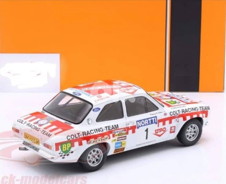 Ford Escort RS 1600 MK1 (Rally 1974) diecast car model 1;18 4