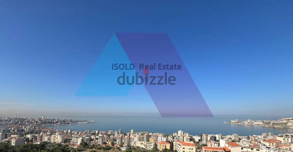 Furnished Apartment+SeaView for sale in Sahel Aalma - شقة مفروشة للبيع