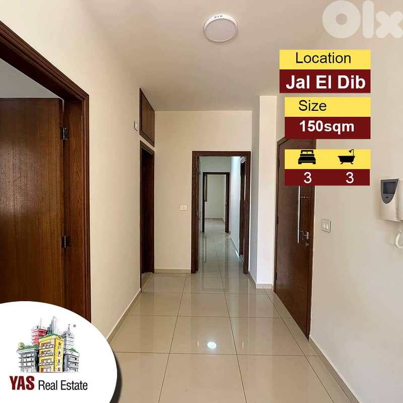 Jal El Dib 150m2 | Partial View | Main Street | New |Prime Location|MJ 0