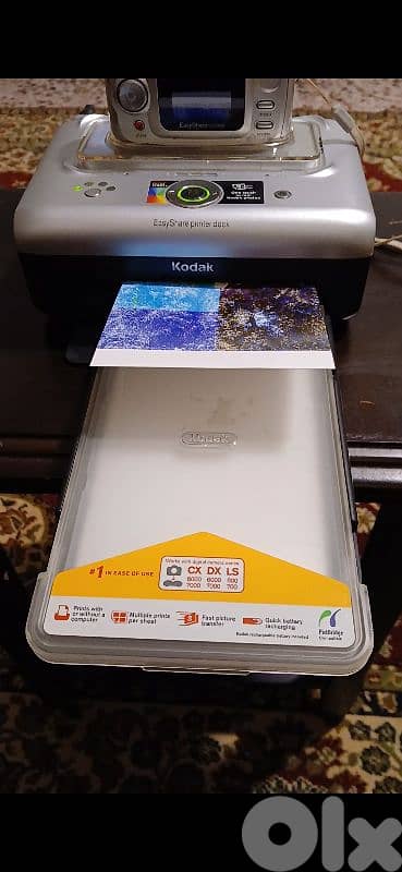 kodak EasyShare camera with photo printer 2