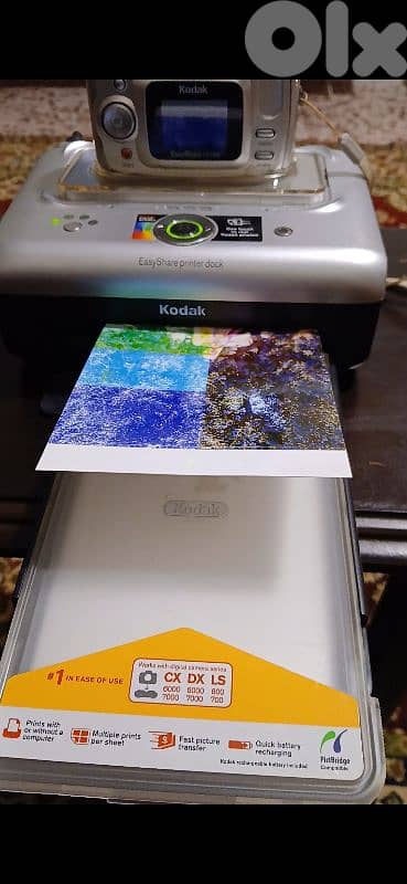 kodak EasyShare camera with photo printer 5