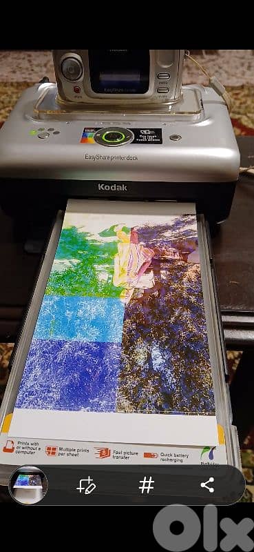 kodak EasyShare camera with photo printer 6