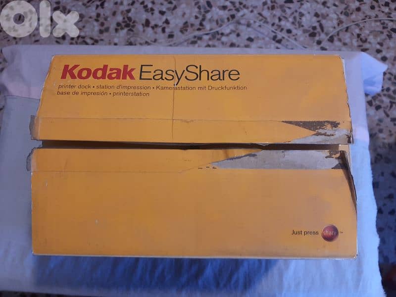 kodak EasyShare camera with photo printer 10