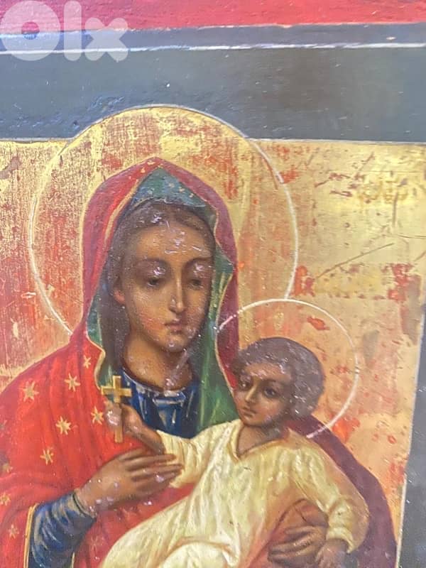 antique rare Russian icon 2