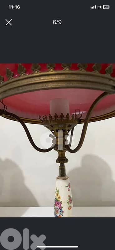 antique opaline French lusters 4