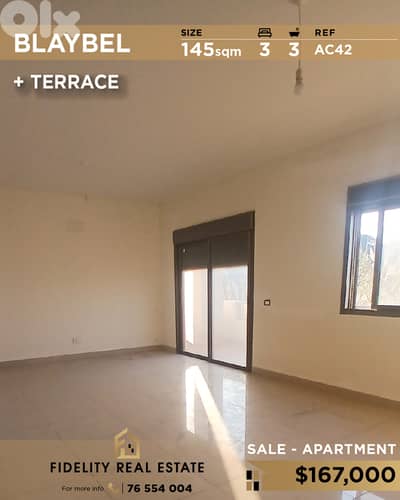 Apartment for sale in Blaybel AC42 شقة للبيع في بليبل