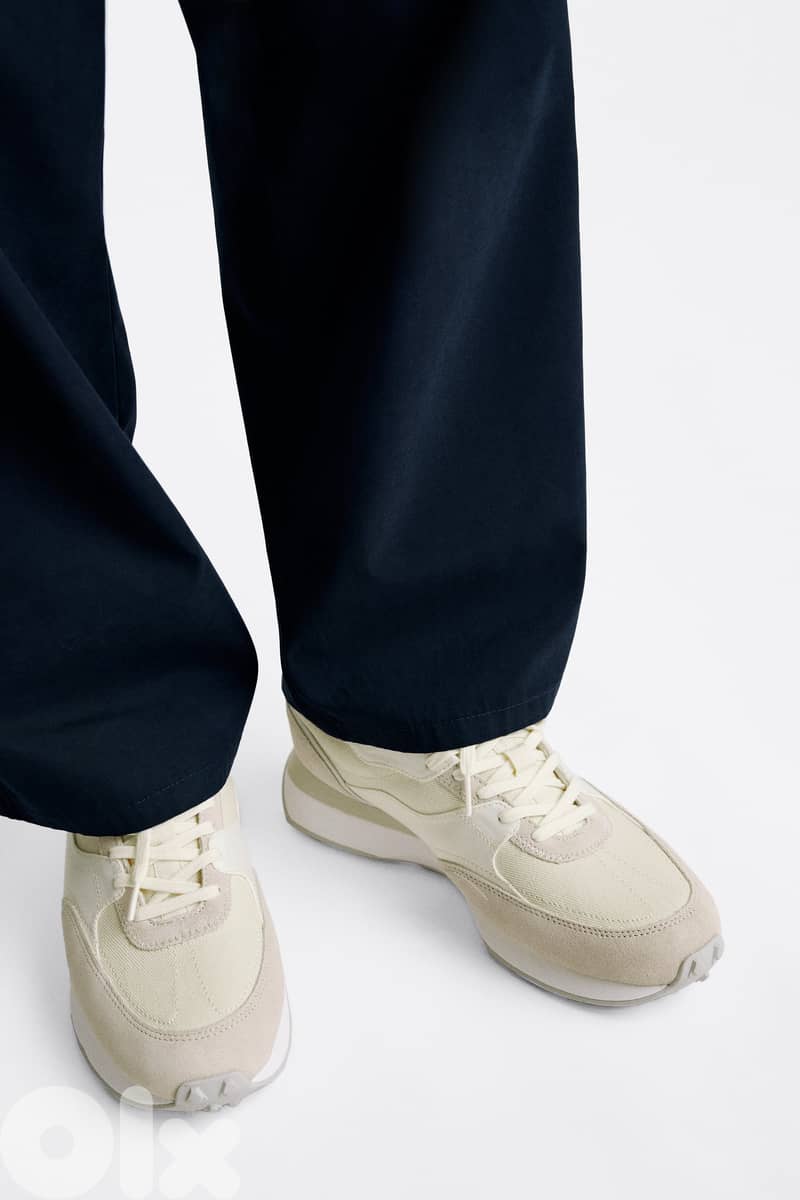 ZARA Men's Sports Shoes - Off-White 41 0