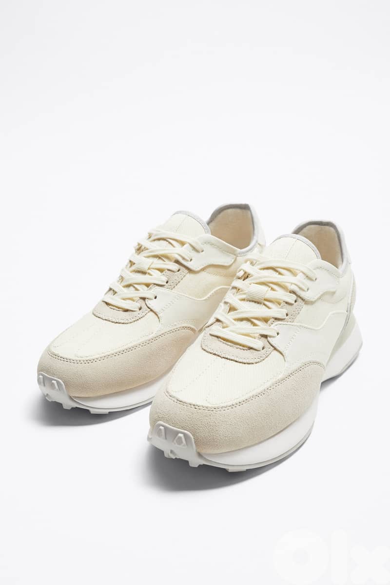 ZARA Men's Sports Shoes - Off-White 41 4