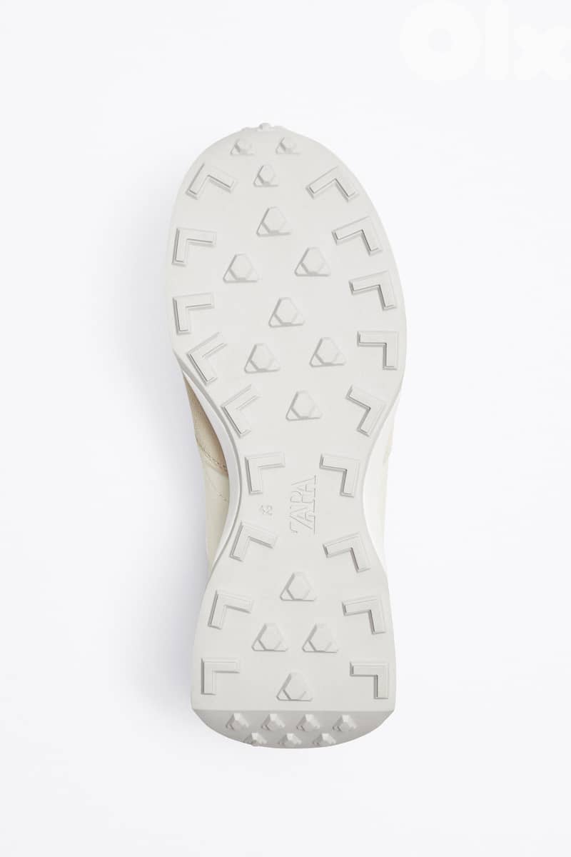 ZARA Men's Sports Shoes - Off-White 41 6