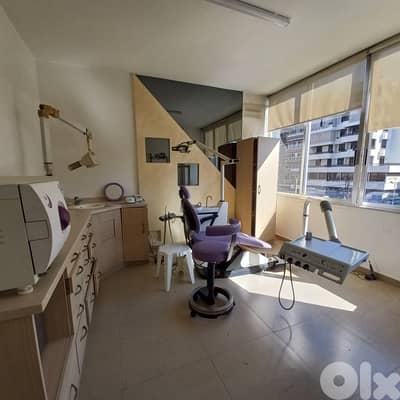 Furnished Dental Clinic for rent in Zalka عيادة أسنان مفروشة للإيجار