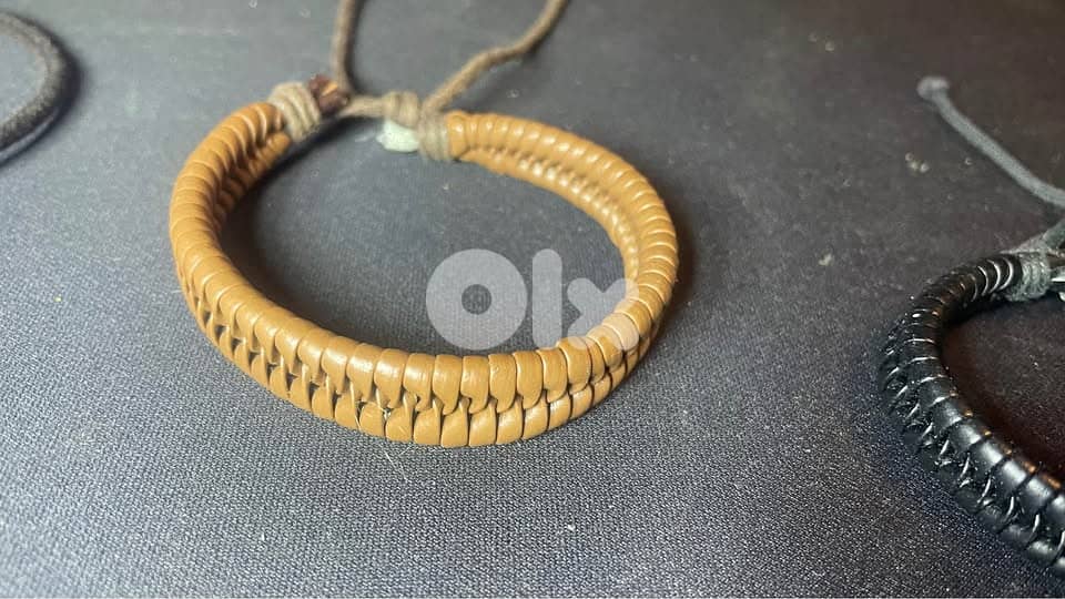 Men leather bracelets 2