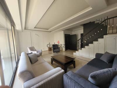 Furnished Duplex +Terrace+open view 4 sale in Mansourieh (3 parkings)