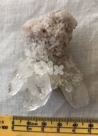 Apophyllite quartz cluster from india. See size in picture 2