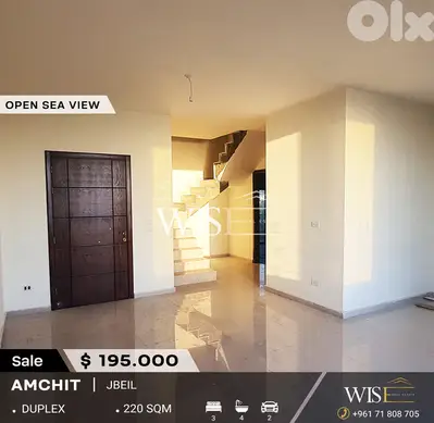 220 SQM Duplex for SALE in Amchit!