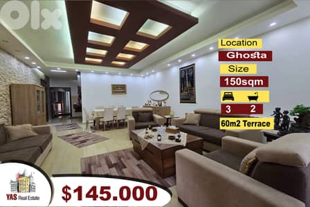 Ghosta 150m2 | 60m2 Terrace | High End | Mountain View | DA/KH |