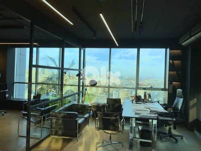 L16871 -Office For Rent in a Commercial Tower, Mirna Chalouhi, Dekwene