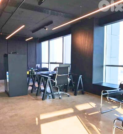 L16871 -Office For Rent in a Commercial Tower, Mirna Chalouhi, Dekwene