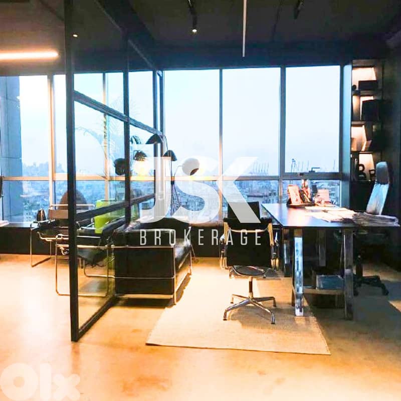 L16872-Office For Sale in a Great Commercial Tower, Sin el Fil 0