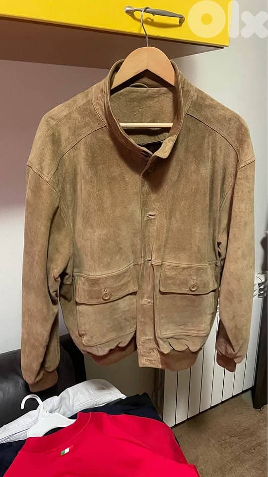 men's suede jacket 0