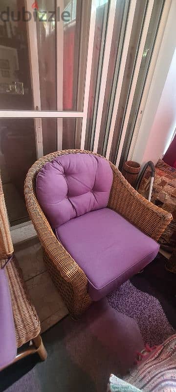 Chairs and tables for living room or outdoor bamboo - Made in Malaysia 1