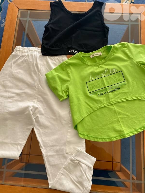 Set for girls, Ensemble 3 pièces for girls aged 9-10 years 1