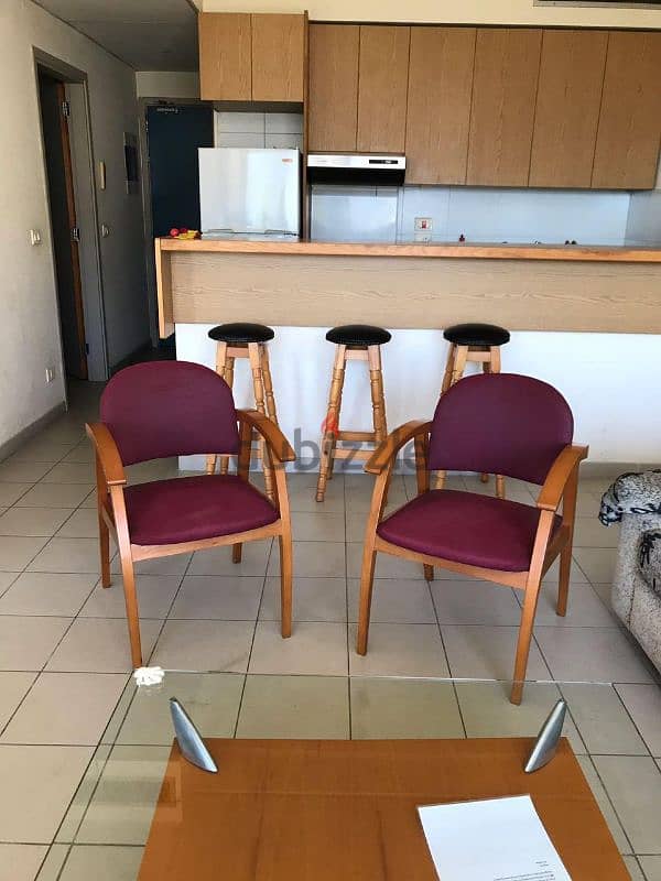 chaleh in siwar resort zouk mosbeh for rent 2 bed delux 3