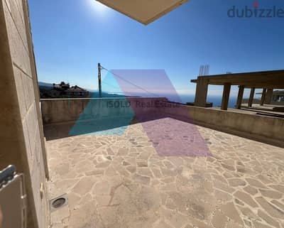 Furnished Apartment+Terrace+Sea View for sale in Breij ,Jbeil