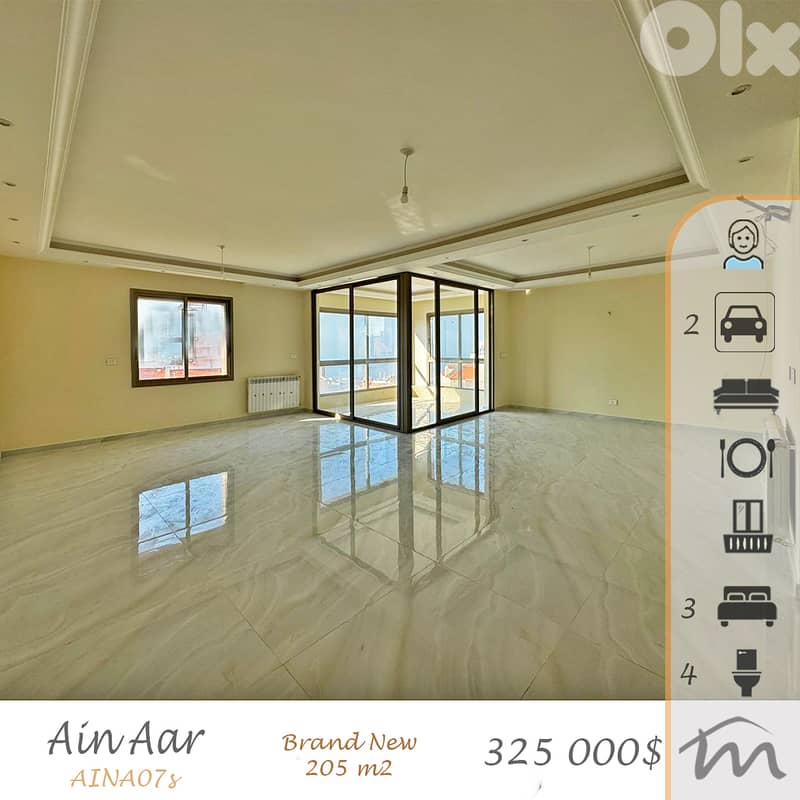 Ain Aar | Signature High End 205m² Apartment  | Decorated | 3 Bedrooms 0