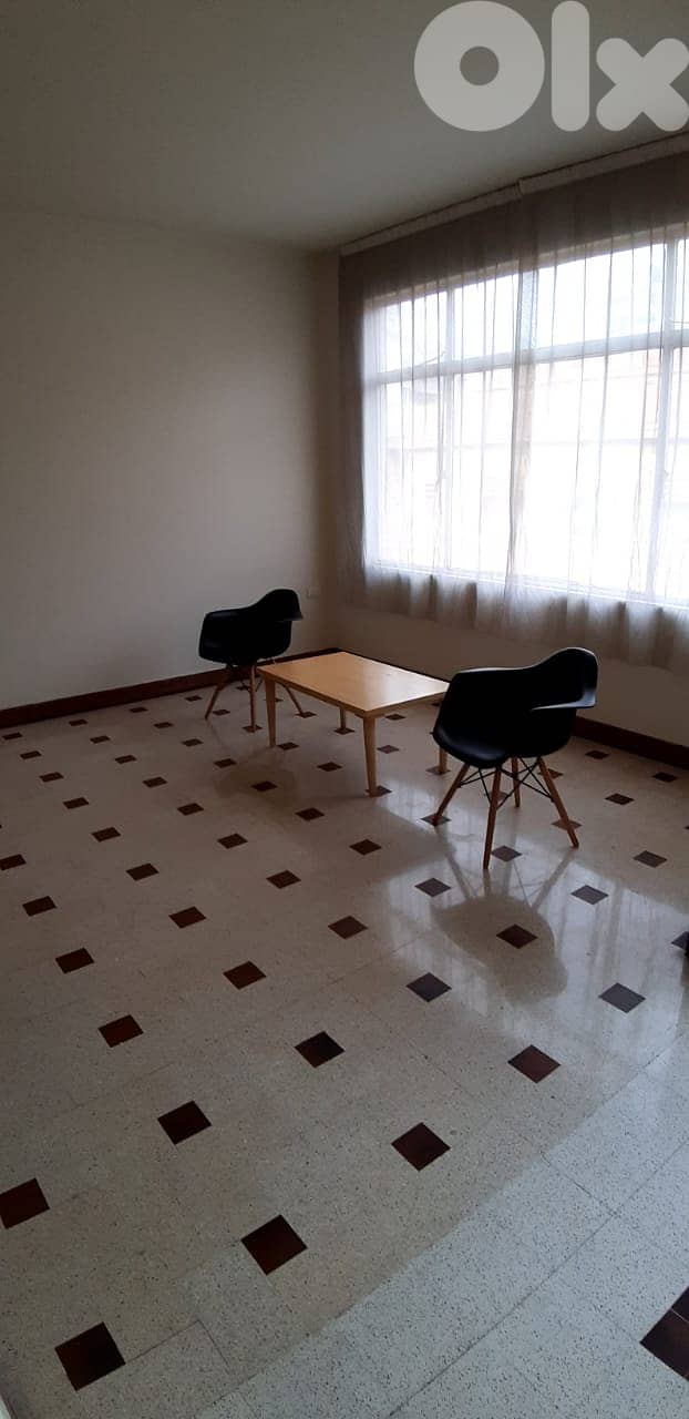 130 Sqm | Semi furnished Apartment for rent in Achrafieh 0