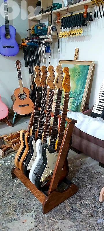 Brand new'5 way multi guitar stand 2