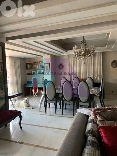 LUX Furnished Apartment+Panoramic View for sale in Saifi - في الصيفي