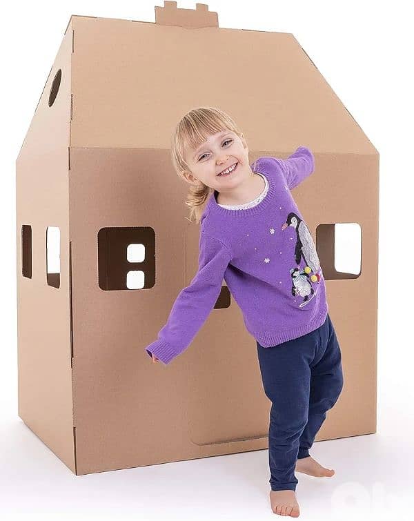 kid eco carton playhouse 0
