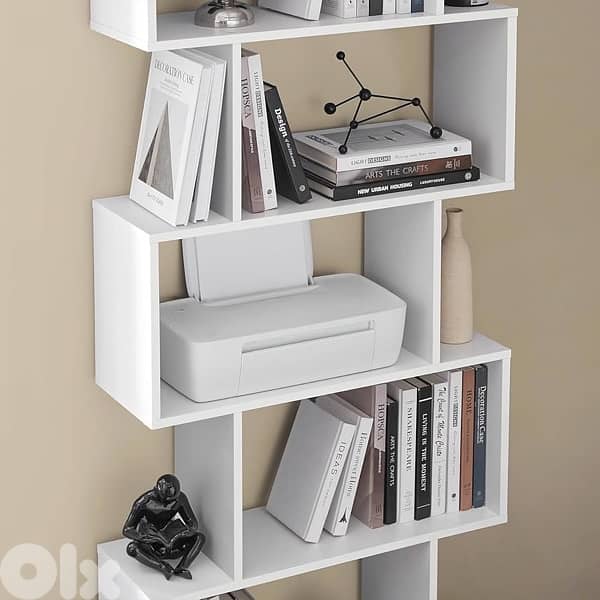 VASAGLE Bookcase, 6 Tier Bookshelf 1