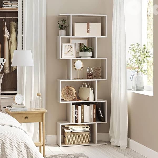 VASAGLE Bookcase, 6 Tier Bookshelf 2