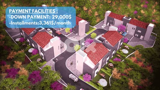 Villas PAYMENT FACILITIES for sale in Batroun - فيلا تقسيط في بترون
