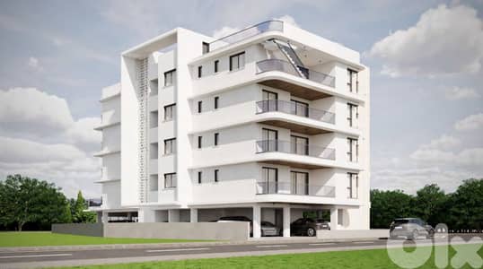 97 SQM Luxurious Apartment in Larnaca City Center, with Terrace