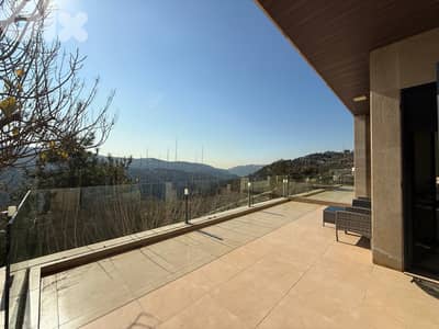 165 Sqm + 150 Sqm Terrace & Garden | Apartment For Rent In Broumana