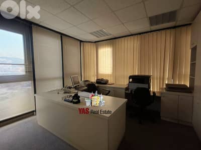 Jdeideh 100m2 | Furnished Office | High Floor | Prime Location | AA