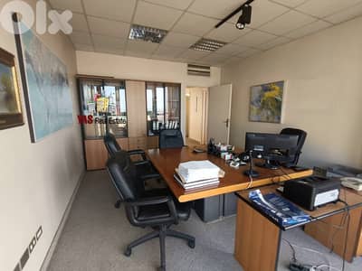 Jdeideh 100m2 | Furnished Office | High Floor | Prime Location | AA