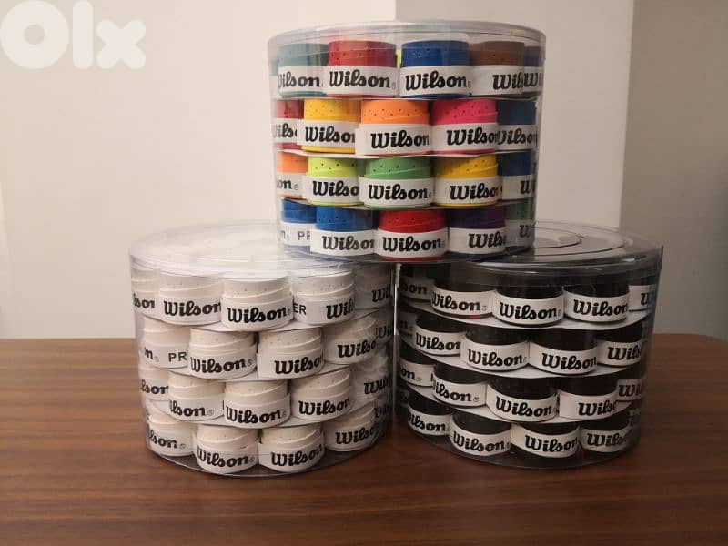 Wilson padel and Tennis overgrips all colors 1.5$ 0