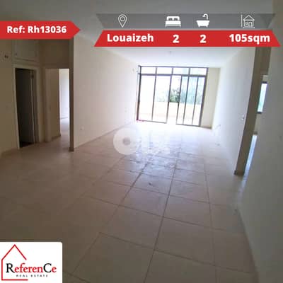 Apartment with terrace/view in Louaizeh شقة مع تراس/اطلالة في اللويزة