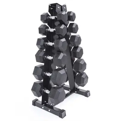 Hexagone Pyramid Dumbbell Rack GEO sport معدات رياضية متنوعة