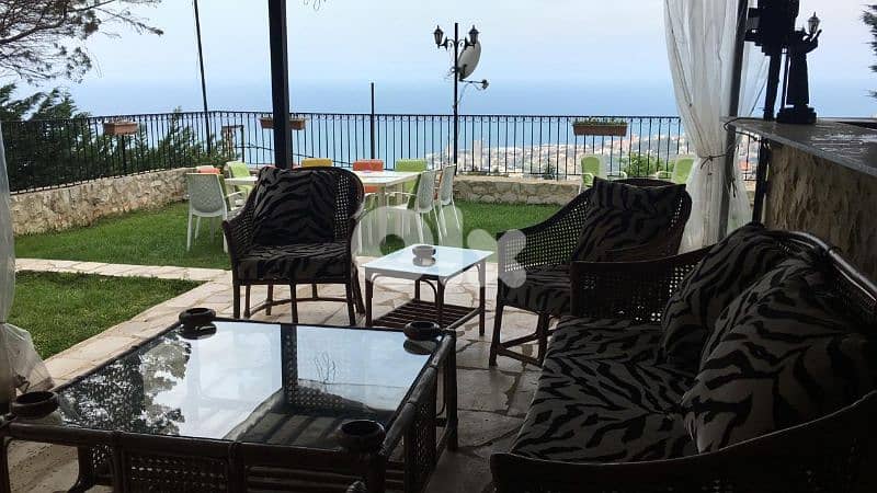 870 sqm Land with Rustic House for Sale - Chnaniir Sea & Mountain View 4