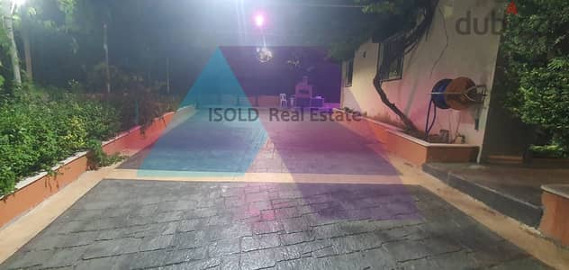 Villa+Terrace &Pool +View for Sale in Mayrouba - فيلا  للبيع في ميروبا
