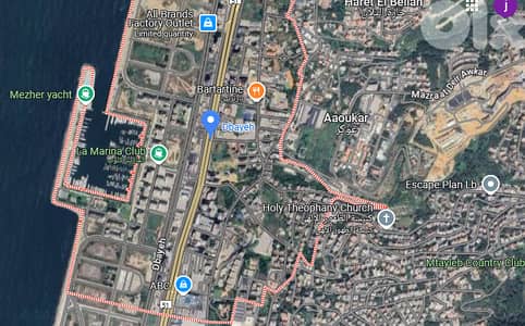 400$/m2 (HOT Deal) 3780m2 Land+Sea View 4 sale Dbayeh | ارض للبيع ضبية