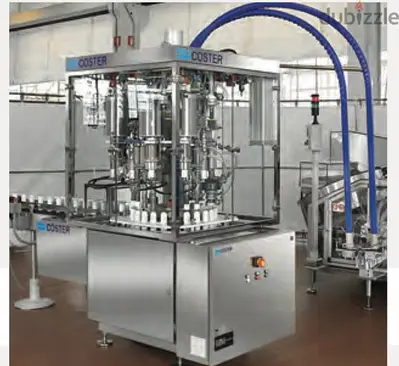 coster aerosol filling machine مكنة تعبئة غاز